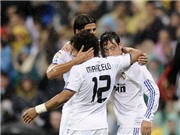 Bóng đá anh, ngoại hạng anh, lịch thi đấu euro 2012, Real Madrid toàn thắng ở Bernabeu